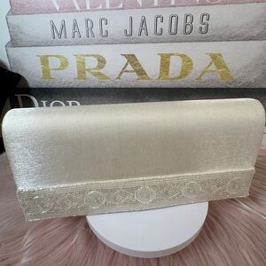 Presto & York Elegant Cream Clutch